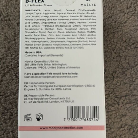 B-Flex lift and firm arm cream nwt - Picture 2 of 6